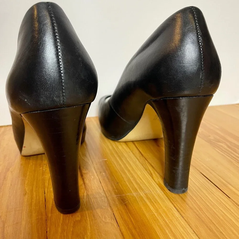 Franco Sarto Peep Toe Heels 8.5 - Picture 4 of 7
